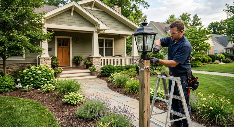 Yard Lights Installation in Alpharetta, GA